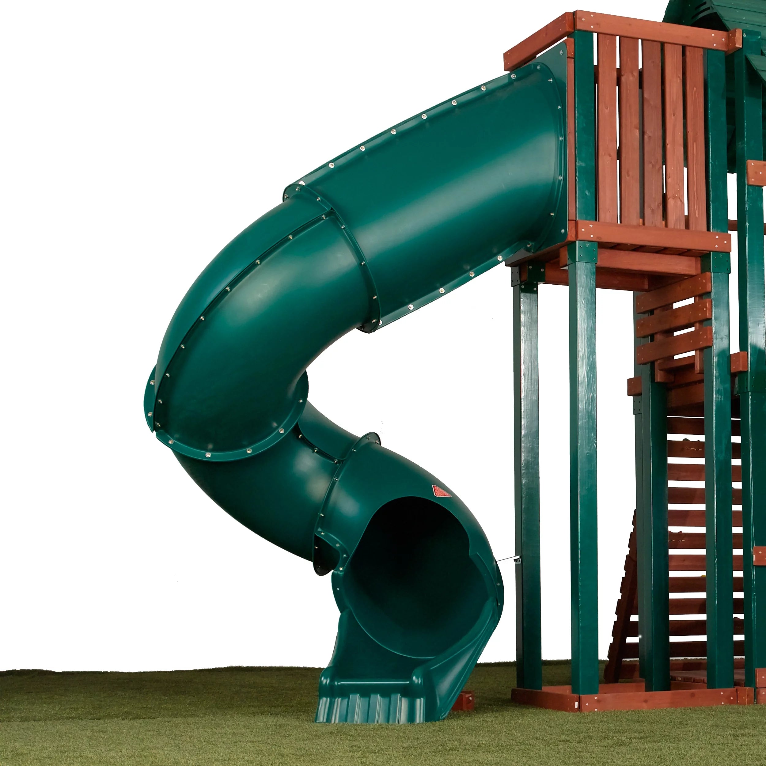 Green Plastic Turbo Tube Slide N740006