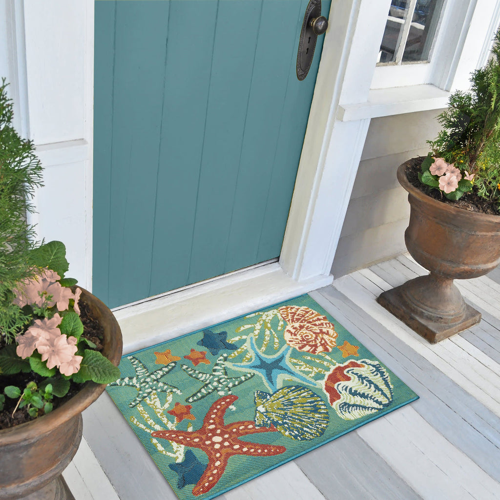 Esencia Starfish Song Indoor Outdoor Mat