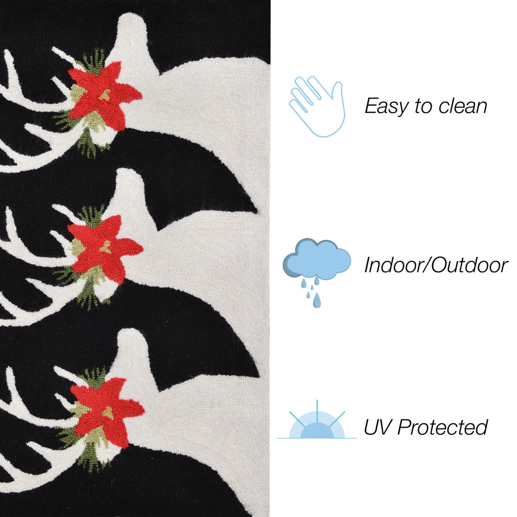 Frontporch Reindeer Indoor Outdoor Mat