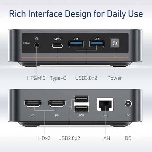 16GB RAM 512GB M.2 SSD Mini Desktop Computer G312