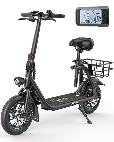 Electric Scooter with Basket O1715