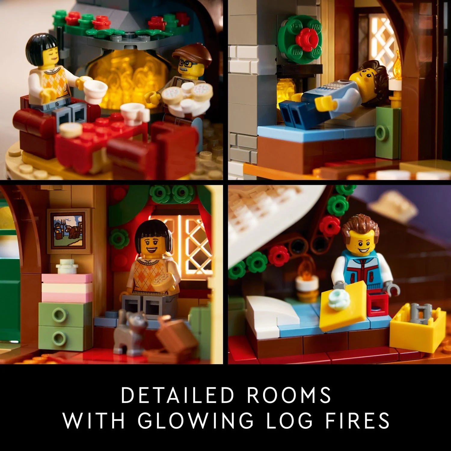 LEGO Icons Alpine Lodge Model Building Kit L77722
