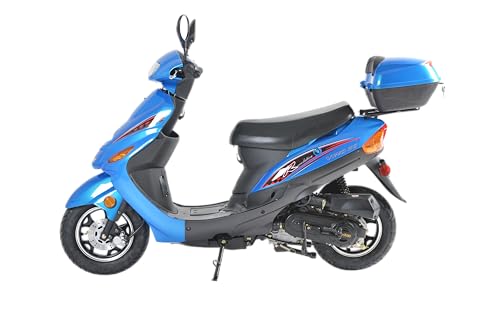 49cc 50cc street legal fully automatic scooter moped with Matching trunk R856