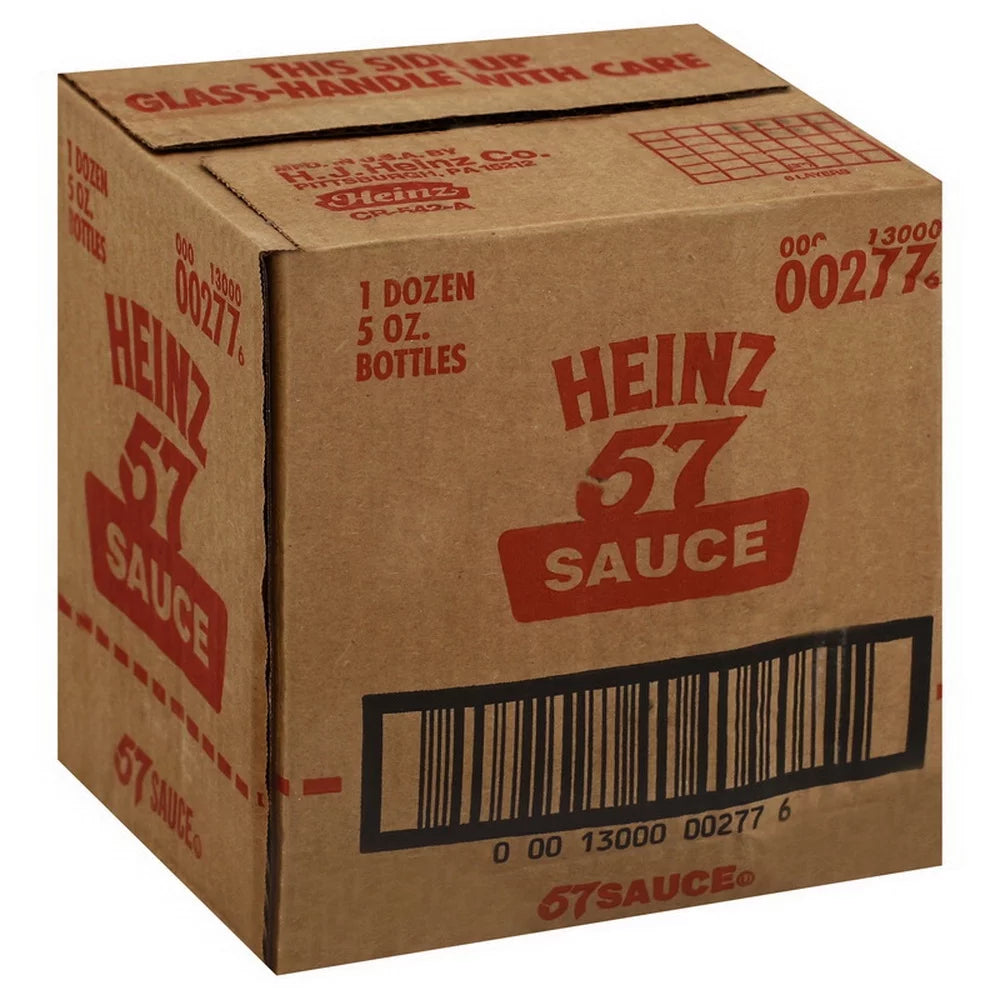 Heinz 57 Steak Sauce 5 Ounce Bottle - 12 Per Case B41031