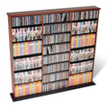 51" Triple CD DVD Media Storage Rack in Cherry B674052