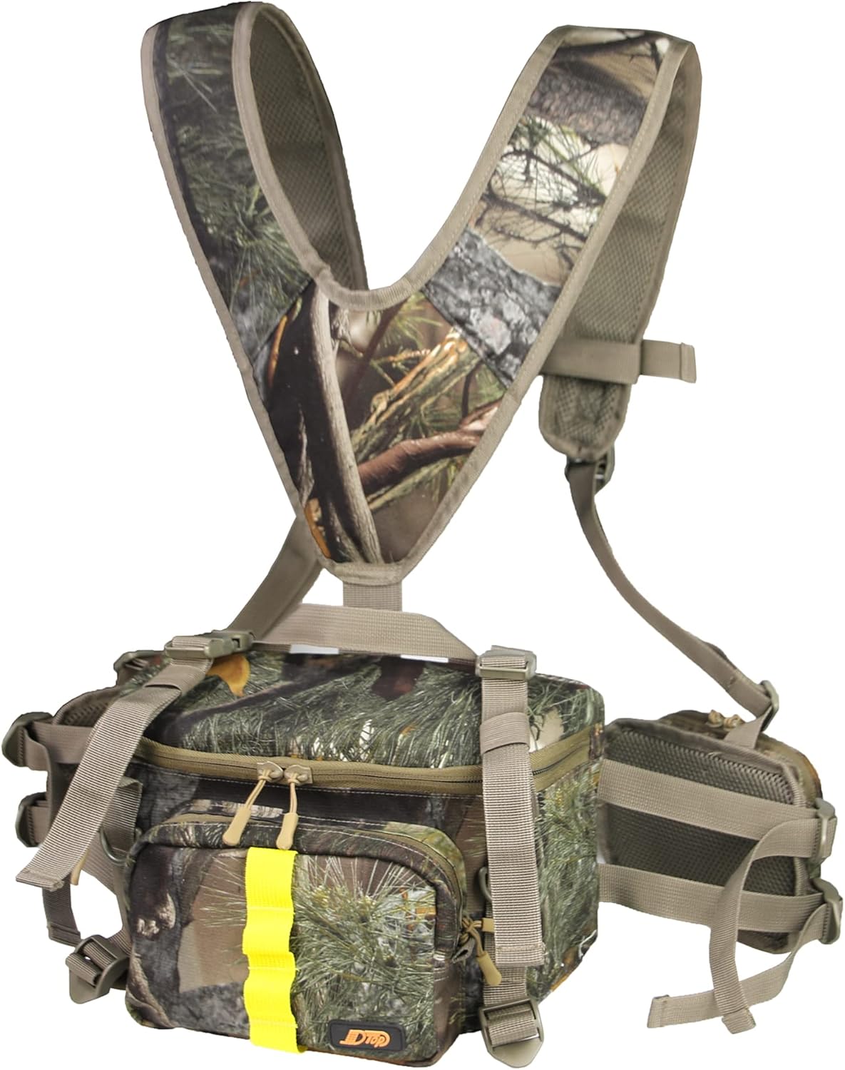 Camo Hunting Fanny Waist Pack with Harness Pouch C9869