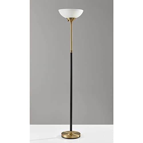Black Torchiere Lamp G63178