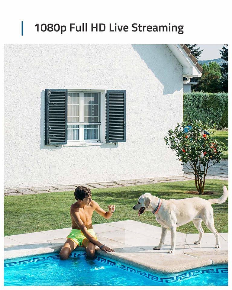 Wireless Home Security Camera System, 365-Day Battery H390