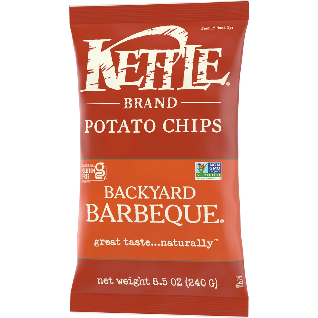 Backyard Barbeque Kettle Chips, 8.5 oz A455