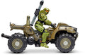 4" Figure & Vehicle - Mongoose with Master Chief D813