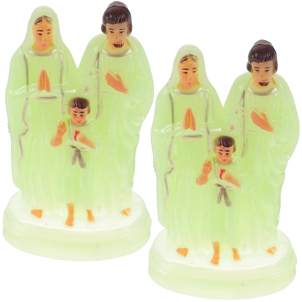 Desktop Decorations Luminous Ornament Church Statue C707589
