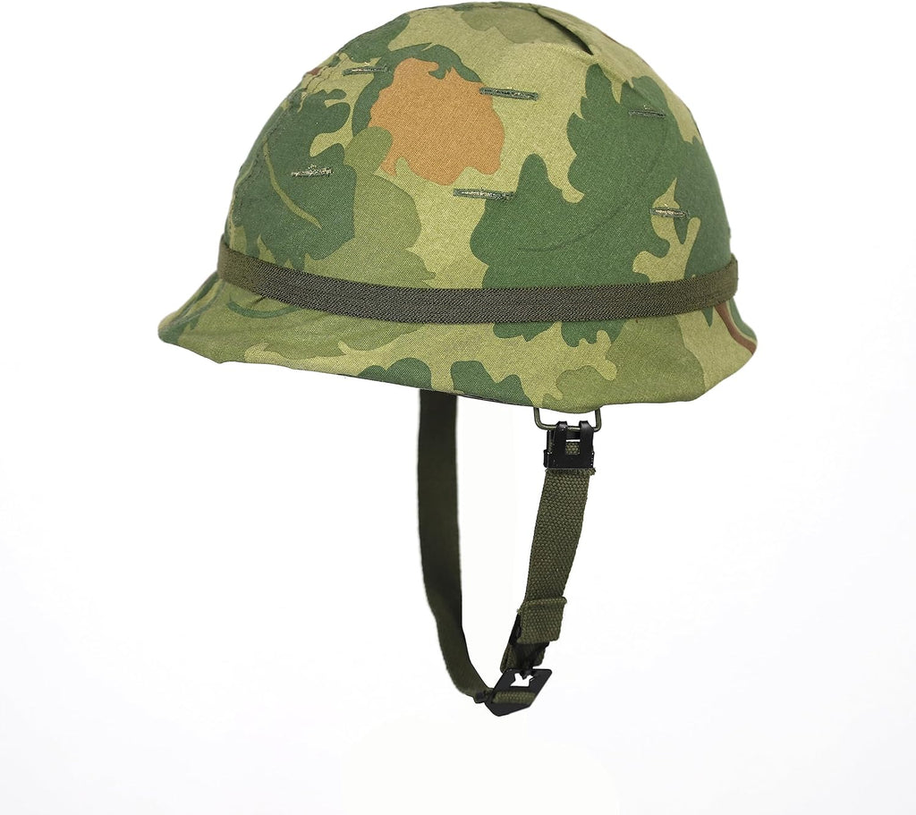 Vietnam War US M1 Helmet with Mitchell Cover Q7125