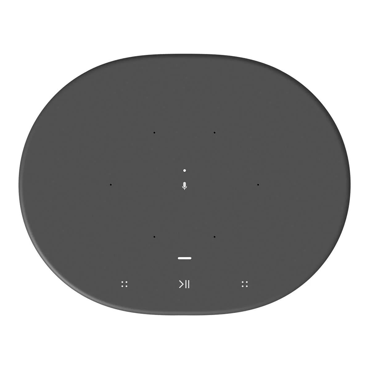 Open Box Black Portable Smart Speaker with Bluetooth and Wi-Fi P4956
