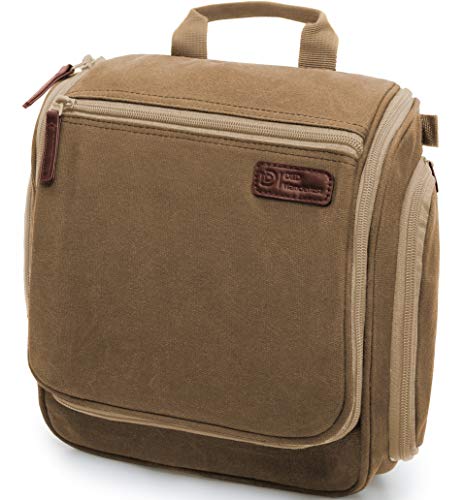 Large Hanging Travel Toiletry Bag with 10 Compartments, Water-Resistant Nylon F800988