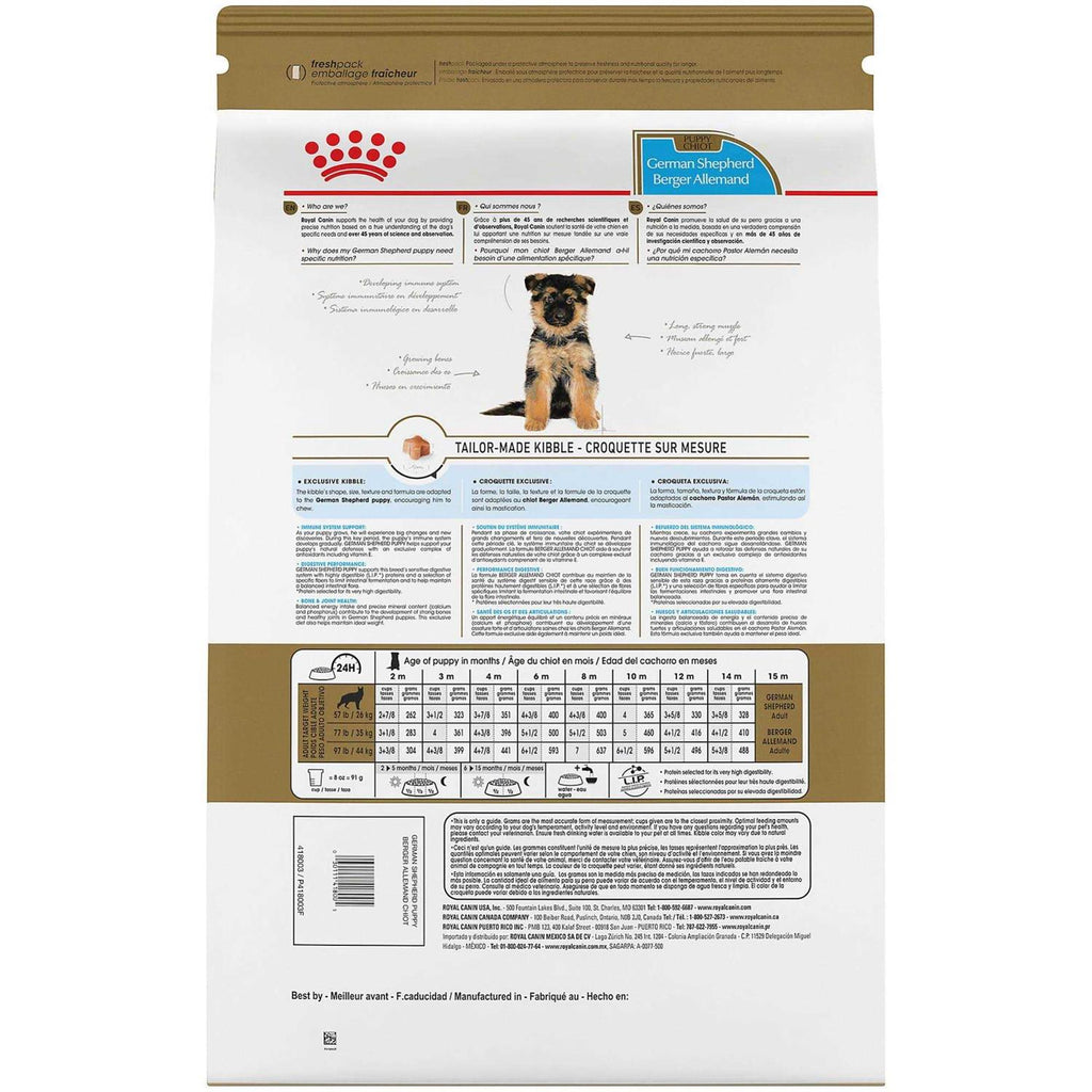 German Shepherd Puppy Dry Dog Food P44862