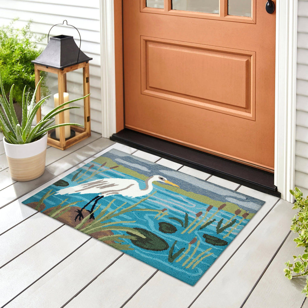 Frontporch Egret Indoor Outdoor Mat