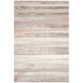 Fiord Stripe Indoor Area Rug with Non-Skid Backing