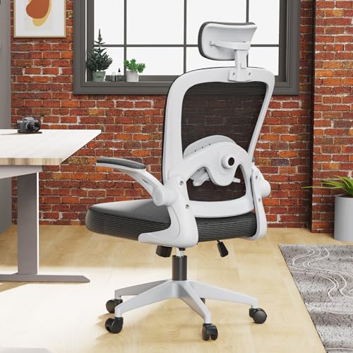 Black Mesh Ergonomic Desk Chair with Adjustable Backrest G627