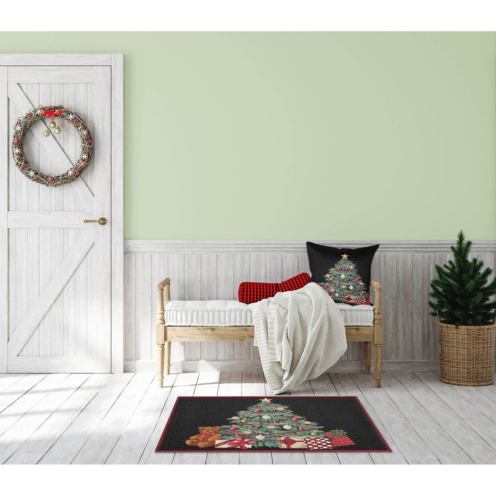Esencia Oh Christmas Tree Indoor Outdoor Mat