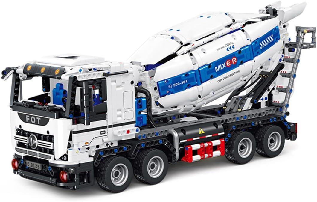 Cement Tanker Truck Building Kit W509900