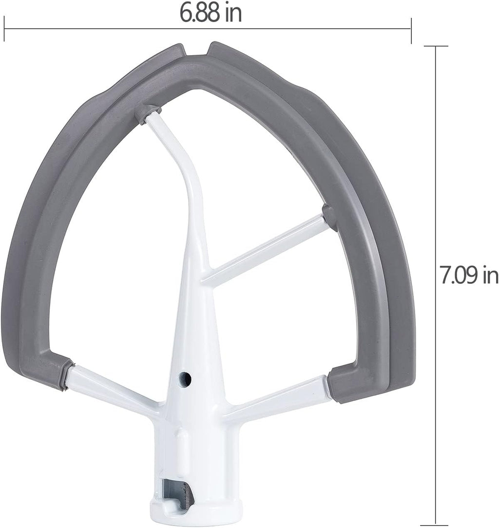 6 Quart Flat Beater Paddle with Flexible Silicone Edge W260