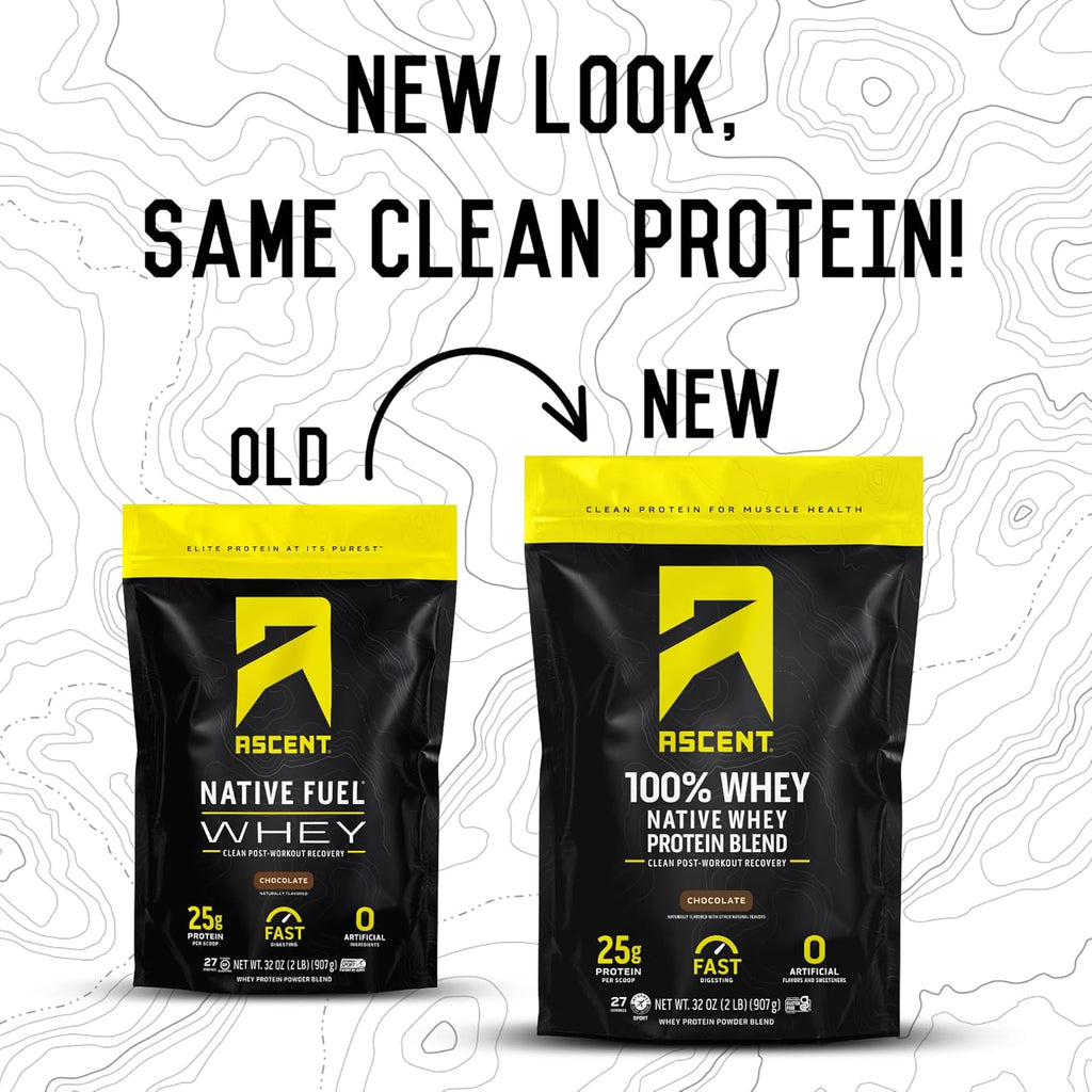 100% Whey Protein Powder, Chocolate 2 lb & Creatine Monohydrate Powder, Unflavored 45 Servings U89699