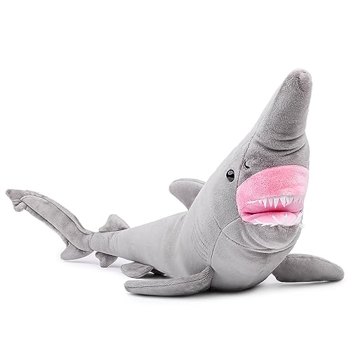 26.5" Grey Goblin Shark Plush Toy K948