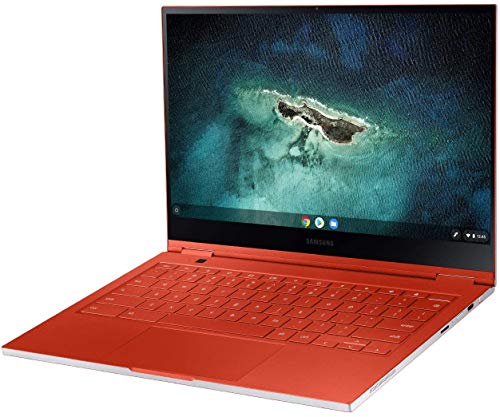13.3” Galaxy Chromebook Laptop Computer with 256GB Storage, 8GB RAM, 4K AMOLED Touchscreen Display, Chrome OS, WiFi 6, Mercury Gray X92779
