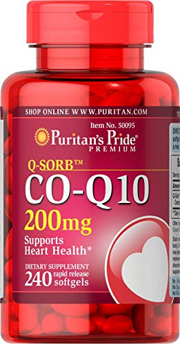 CoQ10 200mg 240 Rapid Release Softgels W379181