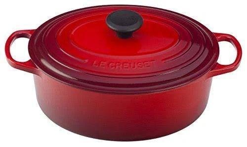 Cast Iron 8-Quart Oval Dutch Oven X4024
