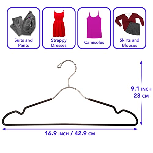 48 Pack Stainless Steel Wire Clothes Hangers M7068