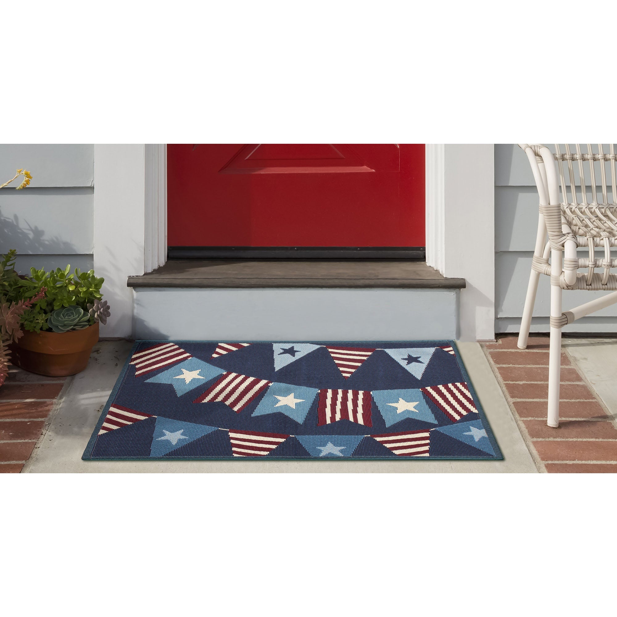 Esencia Banners Indoor Outdoor Mat with Non-Skid Backing