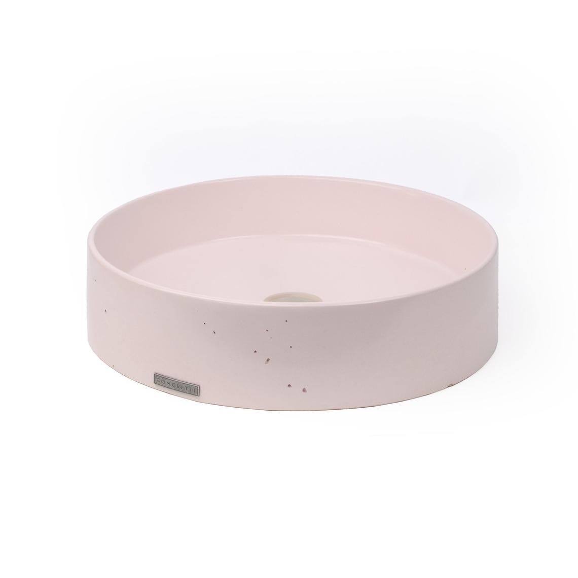 Yellow Concrete Vessel Sink U119157