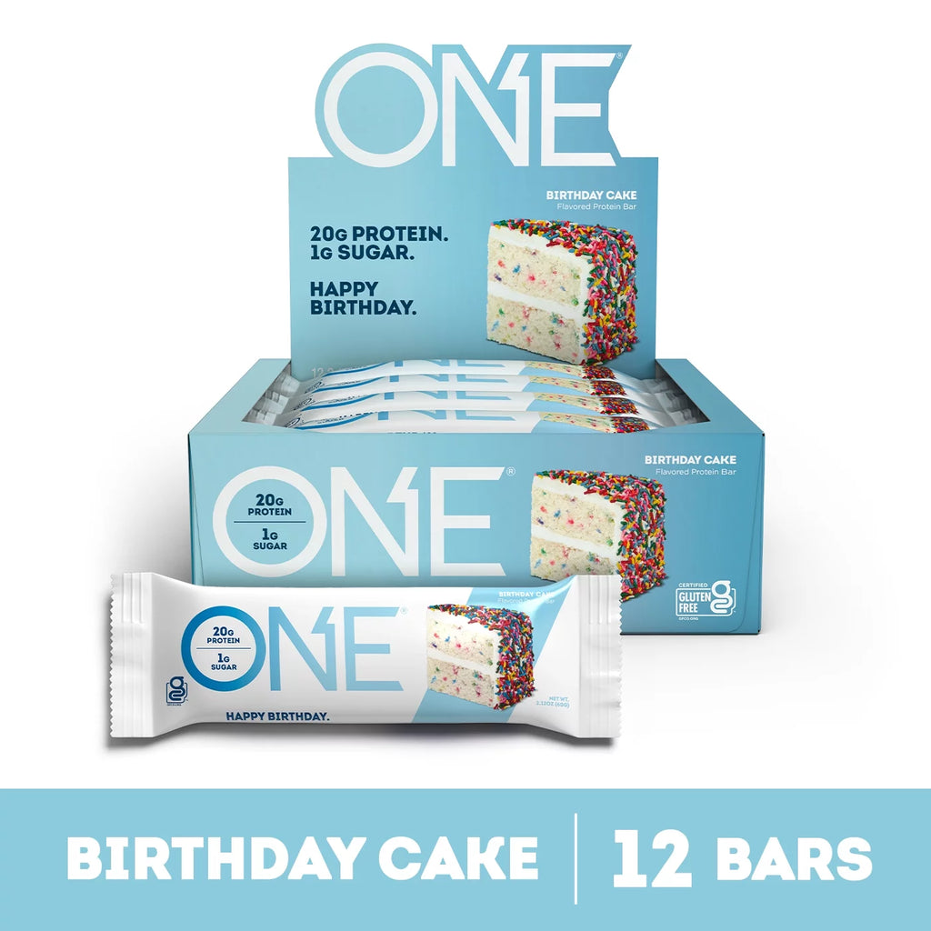 Birthday Cake 20g Protein 12 Count Protein Bar B846313