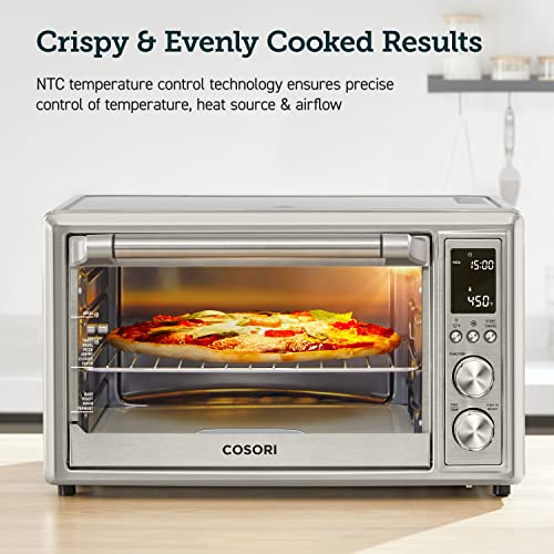 11-in-1 Air Fryer Oven, 13Qt with Rotisserie, 6 Accessories N4205