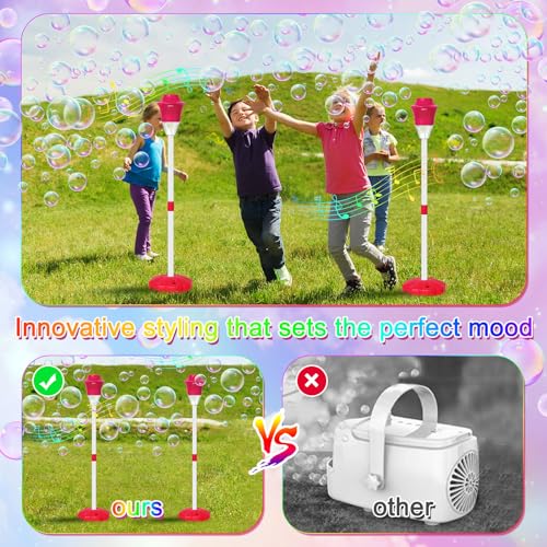 2 Pack Blue Bubble Machine Height 47" P540092