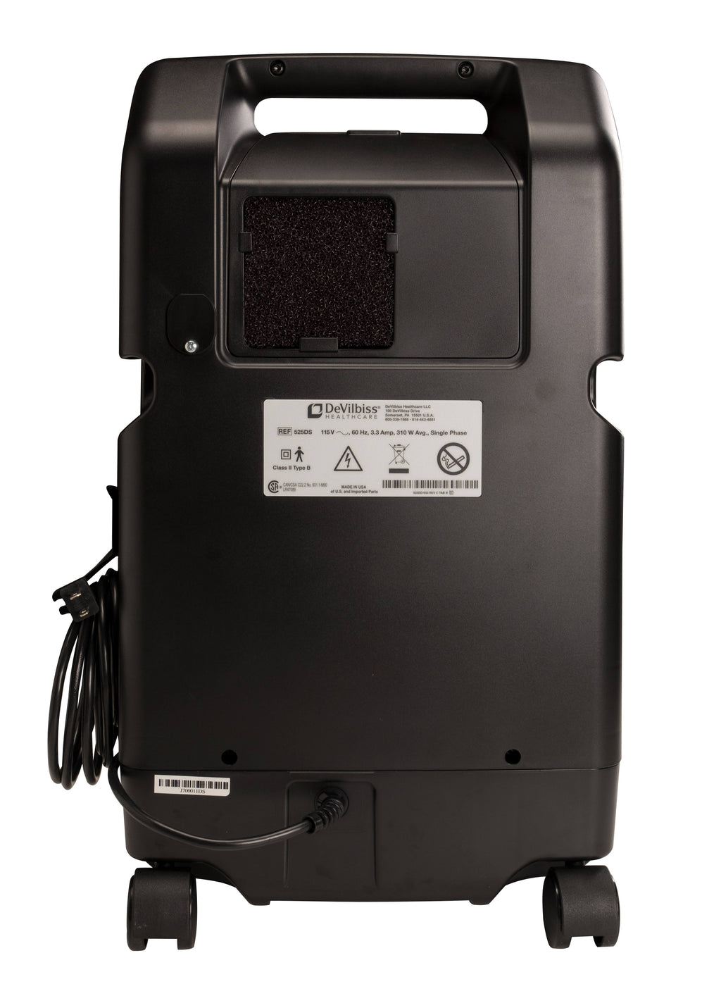Compact Oxygen Concentrator, 5-Liter D7034