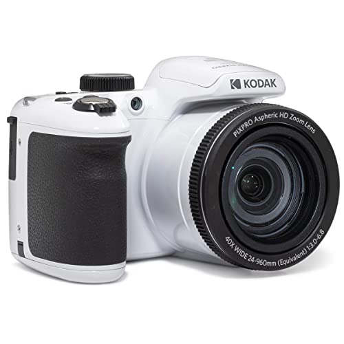 20MP Digital Camera 40X Optical Zoom 24mm Wide Angle Lens Optical Image Stabilization 1080P Full HD Video 3" LCD R87845