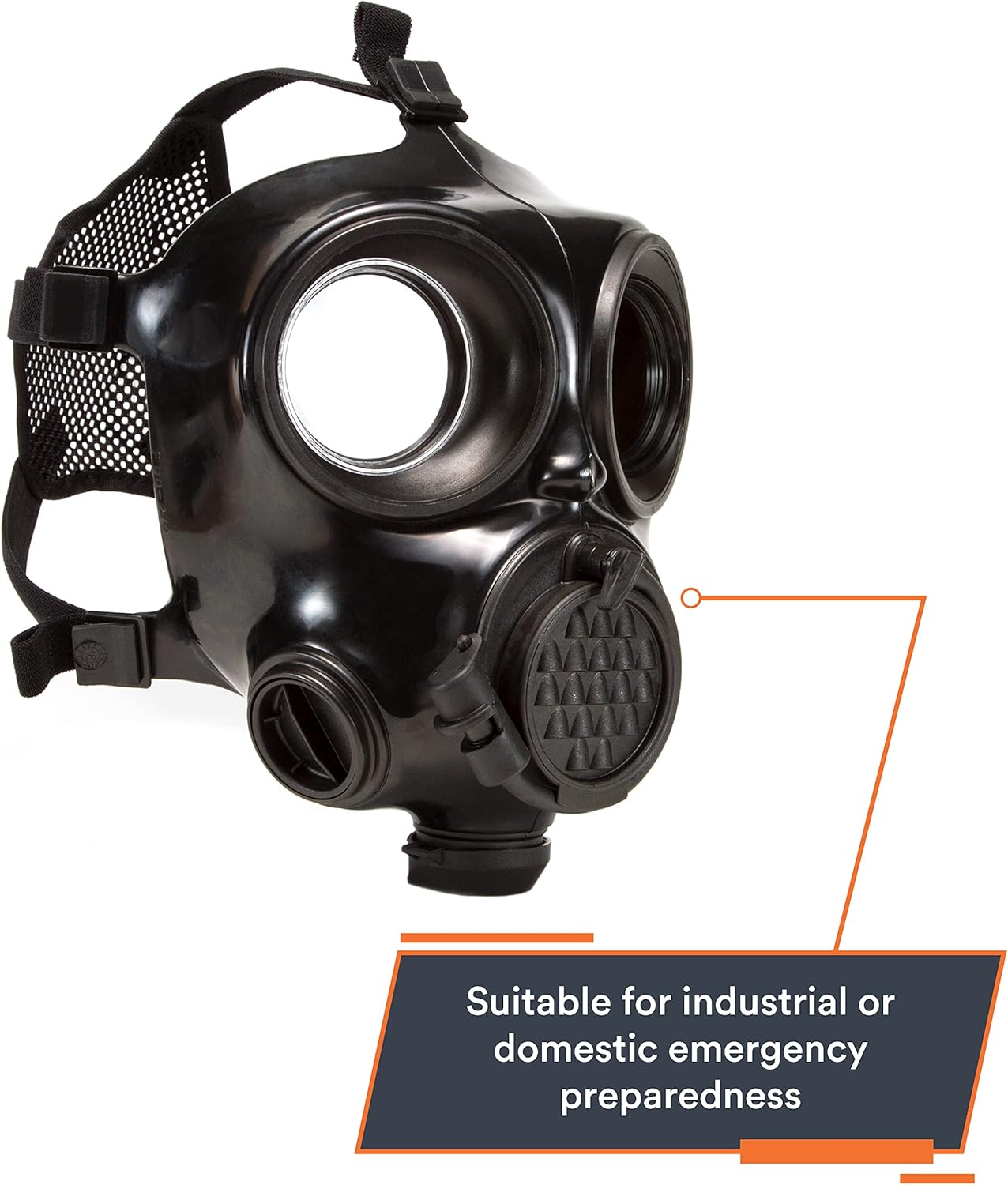Single 40mm CBRN Gas Mask Filter E921