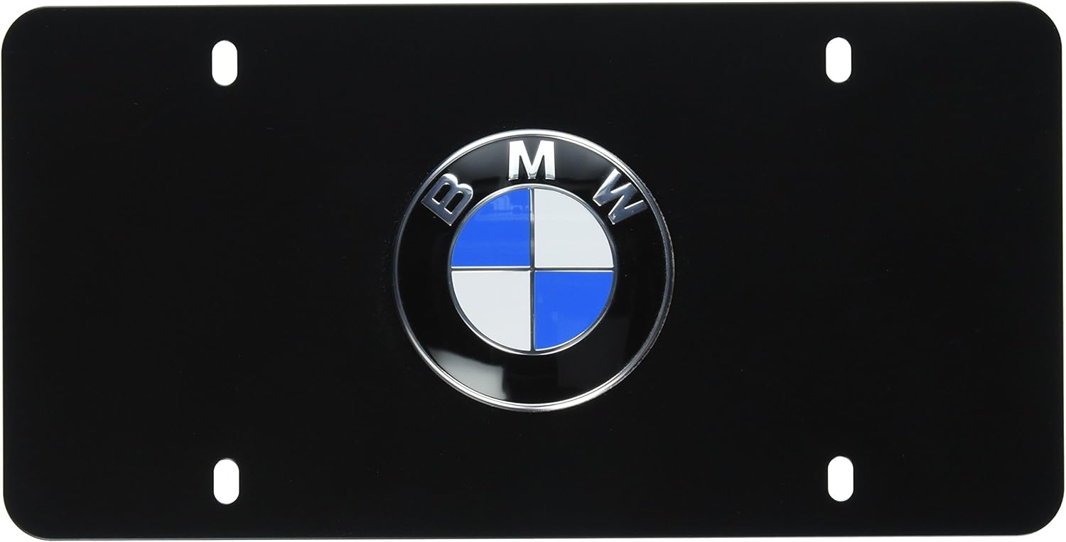 Black Pack of 2 License Plate W186214