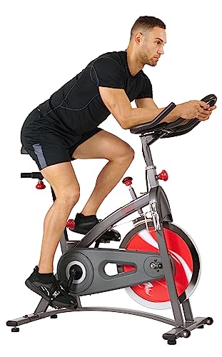 Indoor Cycling Exercise Bike with Adjustable Cushion Seat & Multi-Grip Handlebar S455811