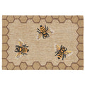 Frontporch Honeycomb Bee Indoor Outdoor Mat