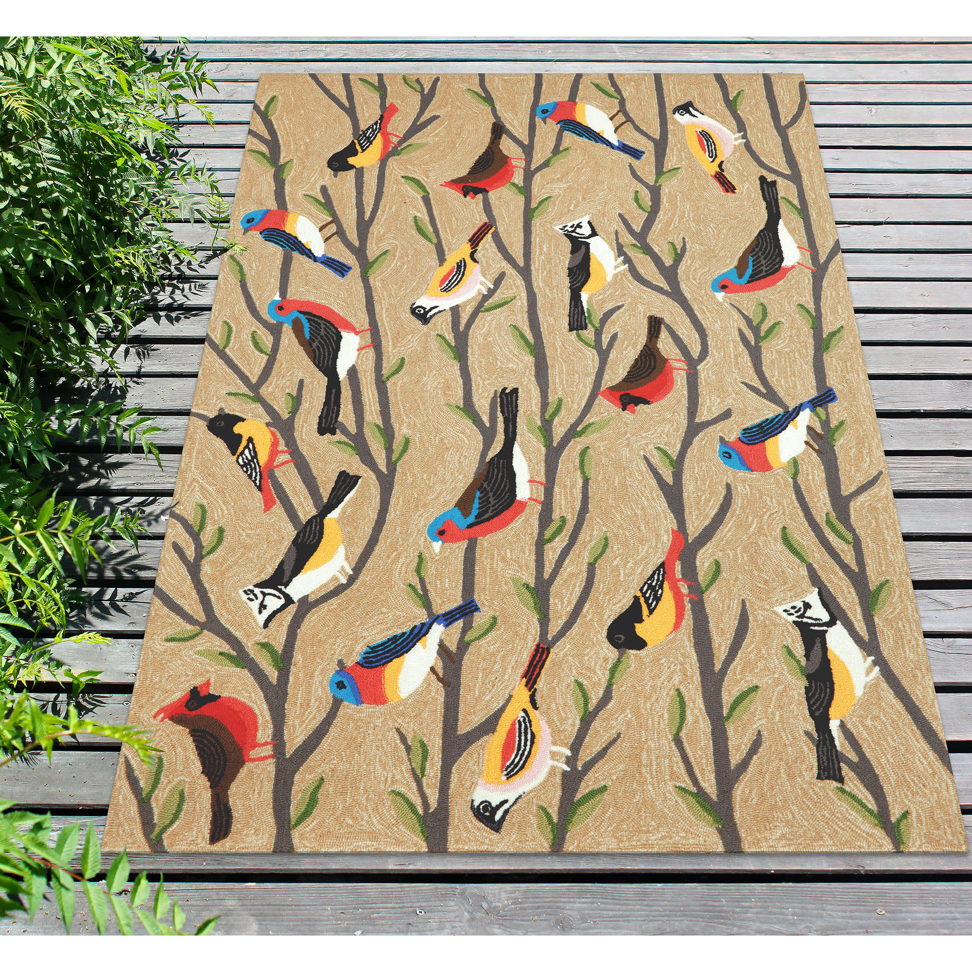 Frontporch Birds Indoor Outdoor Mat