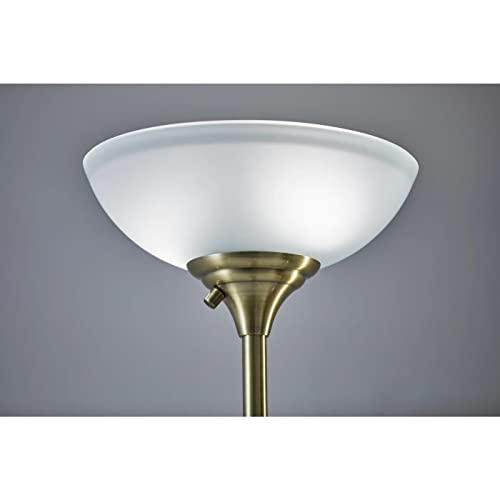 Black Torchiere Lamp G63178