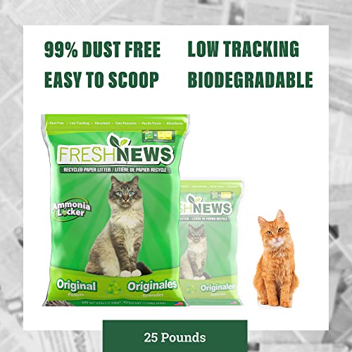 25 Pound Recycled Paper Cat Litter T67032