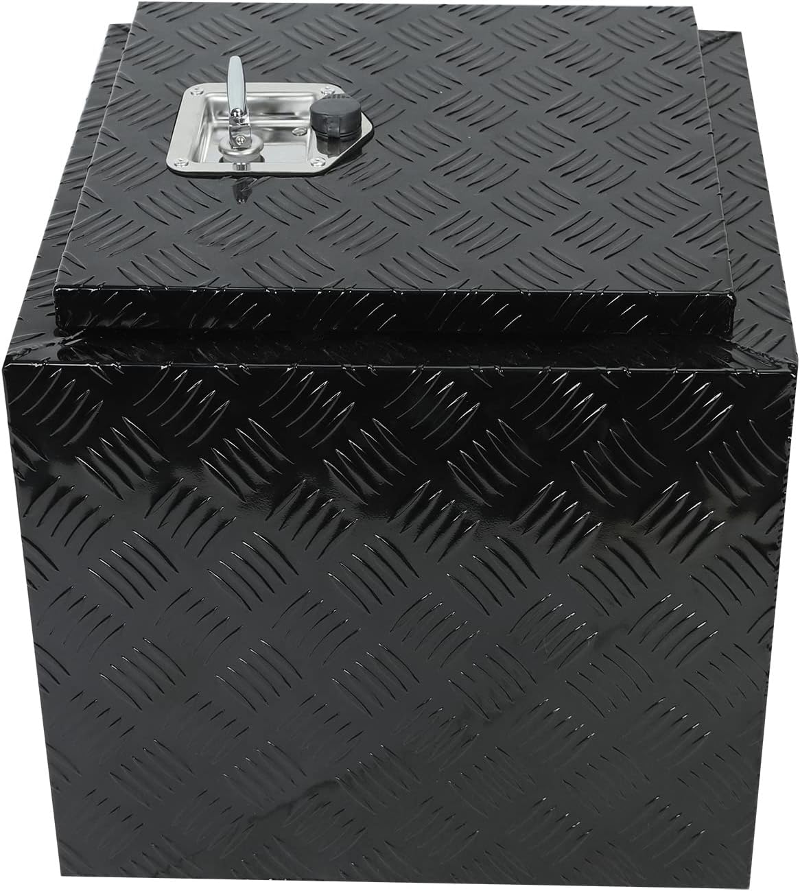 Black Aluminum 5 Bar Tread Tool Box G7637