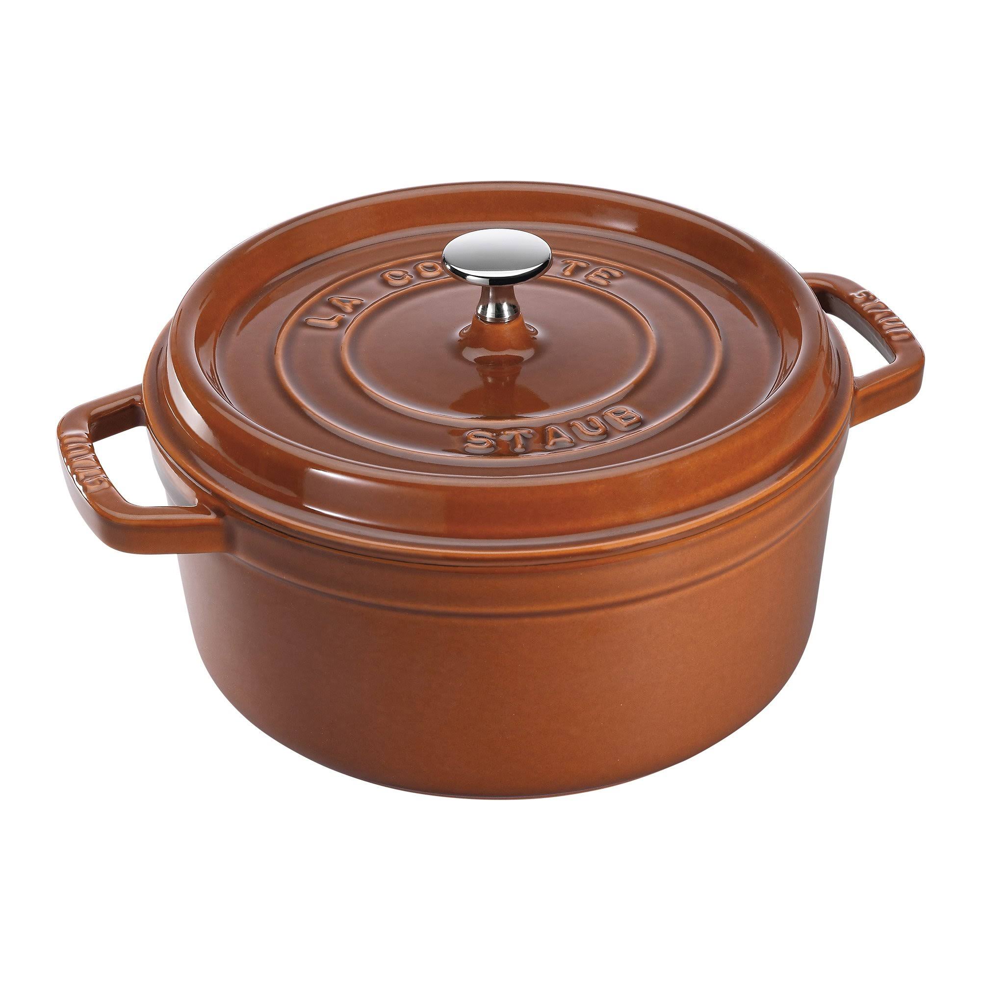 Cast Iron 7 Quart Round Cocotte X905