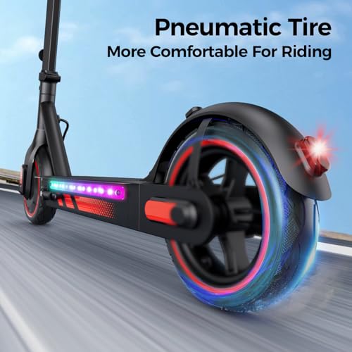 Electric Scooter, 19 Mph Max Speed, 21 Miles Range, 350W, 8.5" Inflatable Tire, Foldable R941994