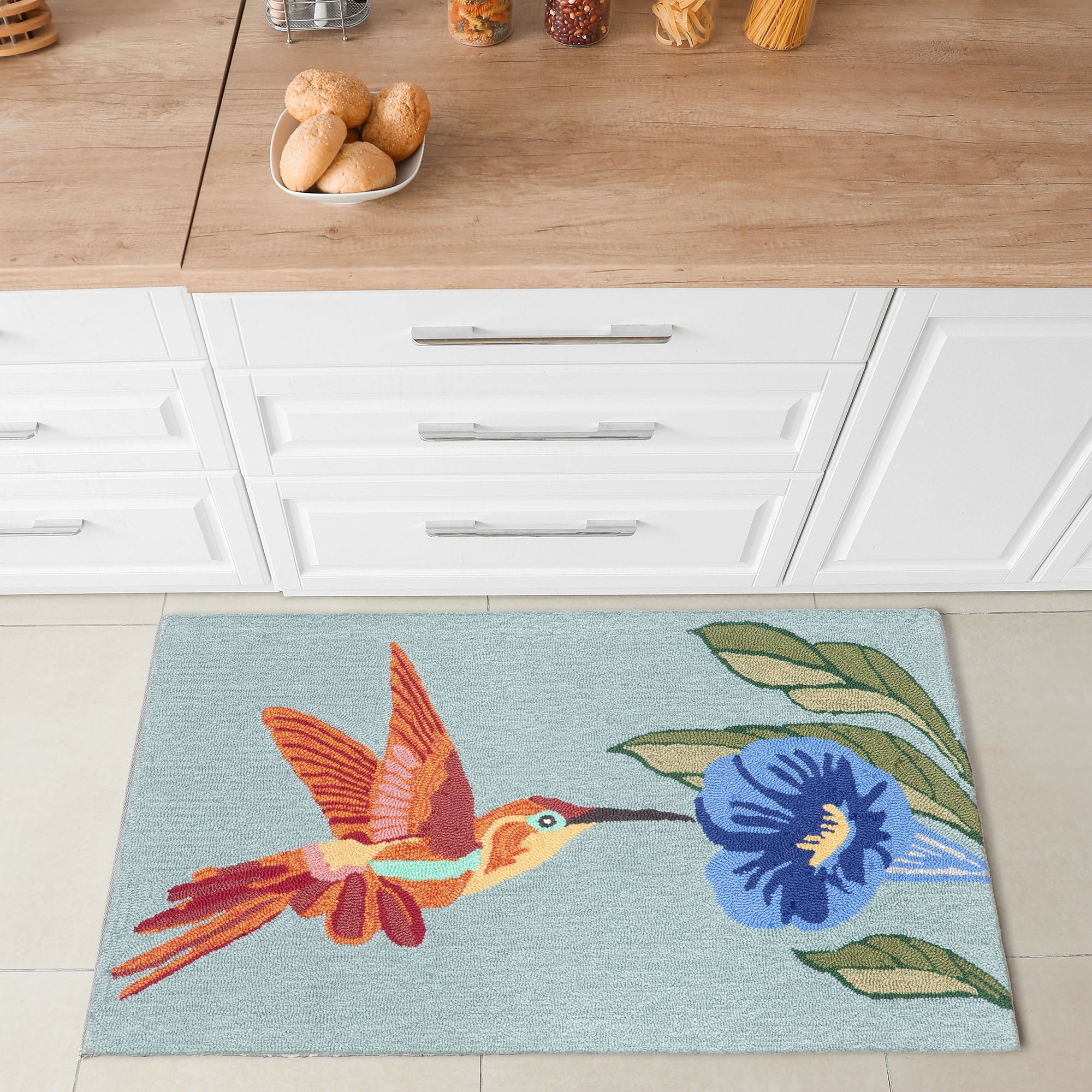 Frontporch Hummingbird Indoor Outdoor Mat