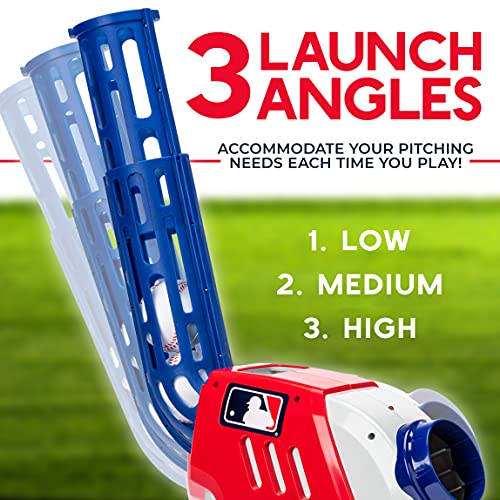Plastic Baseball Pitching Machine with Adjustable Speeds W800